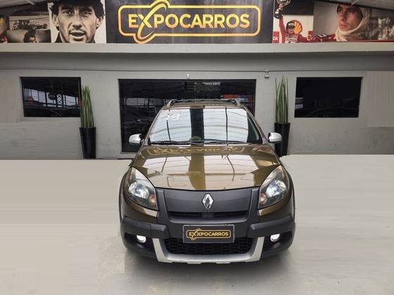 RENAULT SANDERO 1.6 STEPWAY 16V FLEX 4P AUTOMÁTICO RENAULT SANDERO 1.6 STEPWAY 16V FLEX 4P AUTOMÁTICO